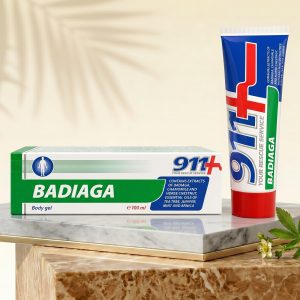 BADJAGA (Badyaga) gél véraláfutásokra és zúzódásokra – 911 FARMAKOM <span style="color: red">100 ml</span>